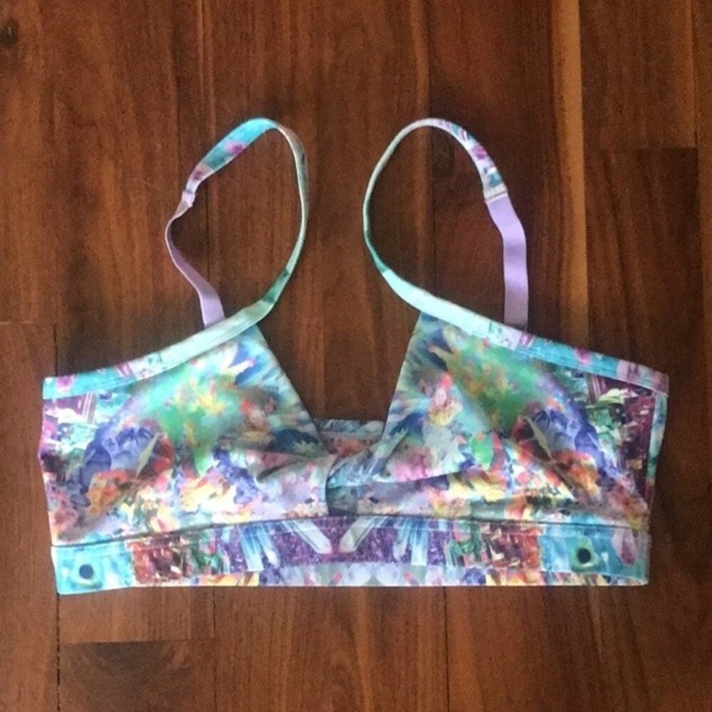 BlackMilk Sports Bra Top Crystals Pattern sz L - Picture 16 of 16